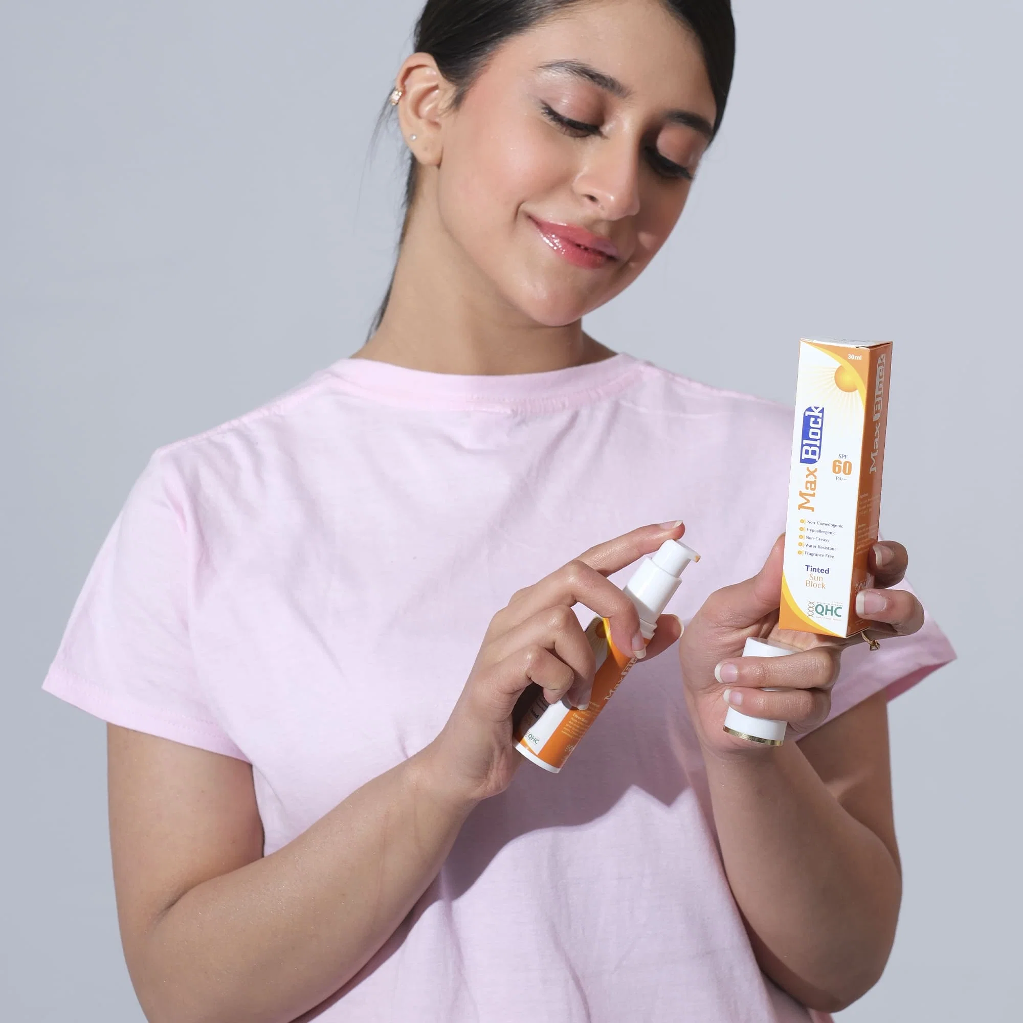 Max block SPF 60 Tinted Sunblock (Beige) - Image 7